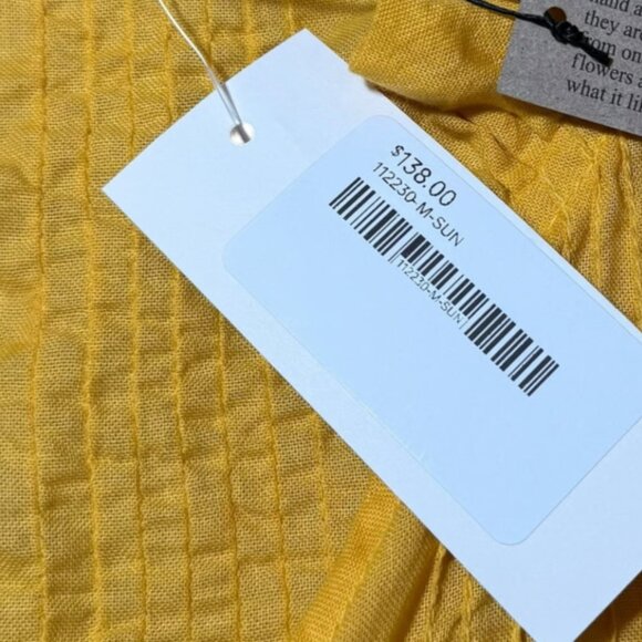 Sofia Pintuck Shirt - SUN - NWT - Picture 5 of 9